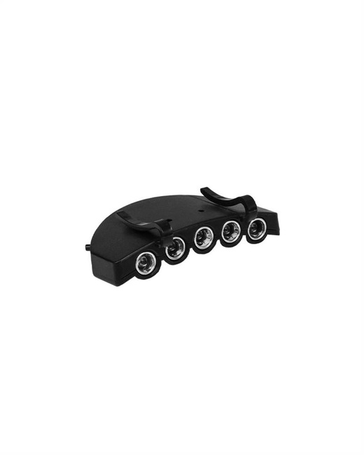 Cap Light 5 Led Black Miltec with 5 leds Military Tactical