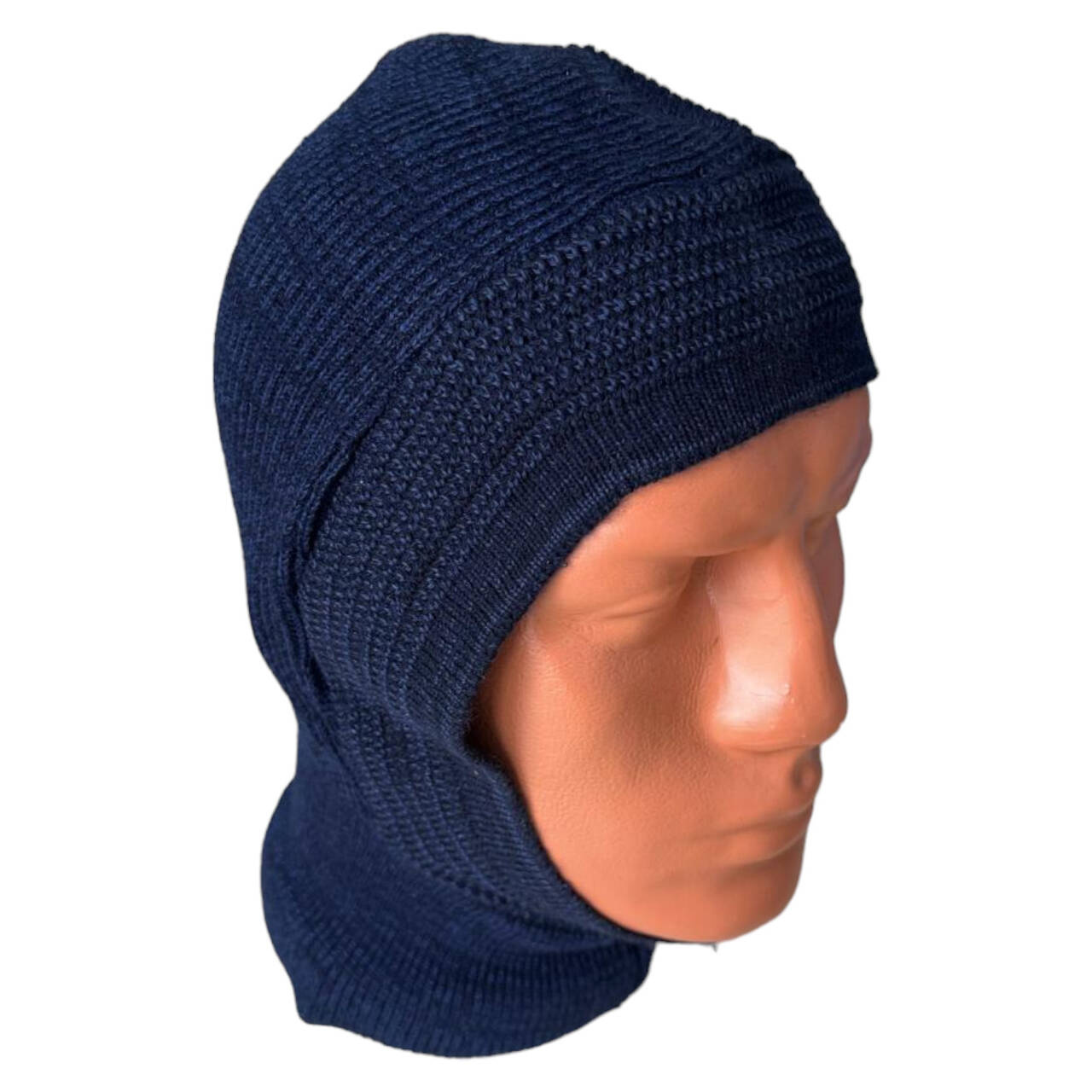 COLD WEATHER BALACLAVA MILITARY SURPLUS ROMANIAN ARMY NAVY BLUE