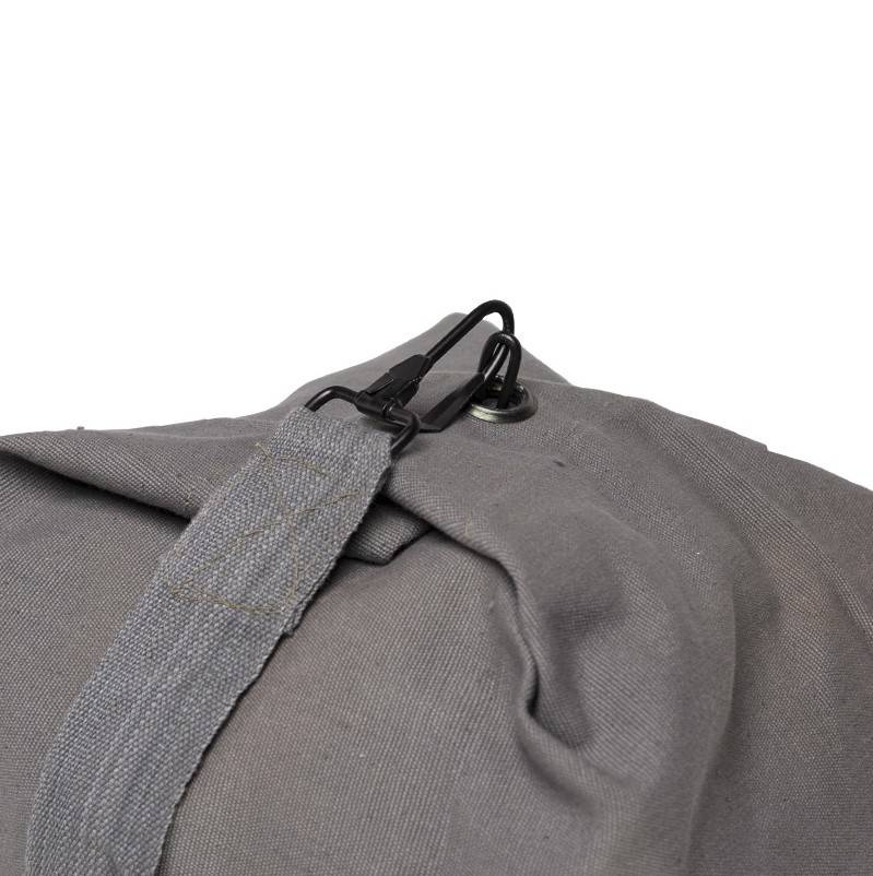 LARGE COTTON DUFFLE BAG NATO MILITARY SURPLUS USED Military