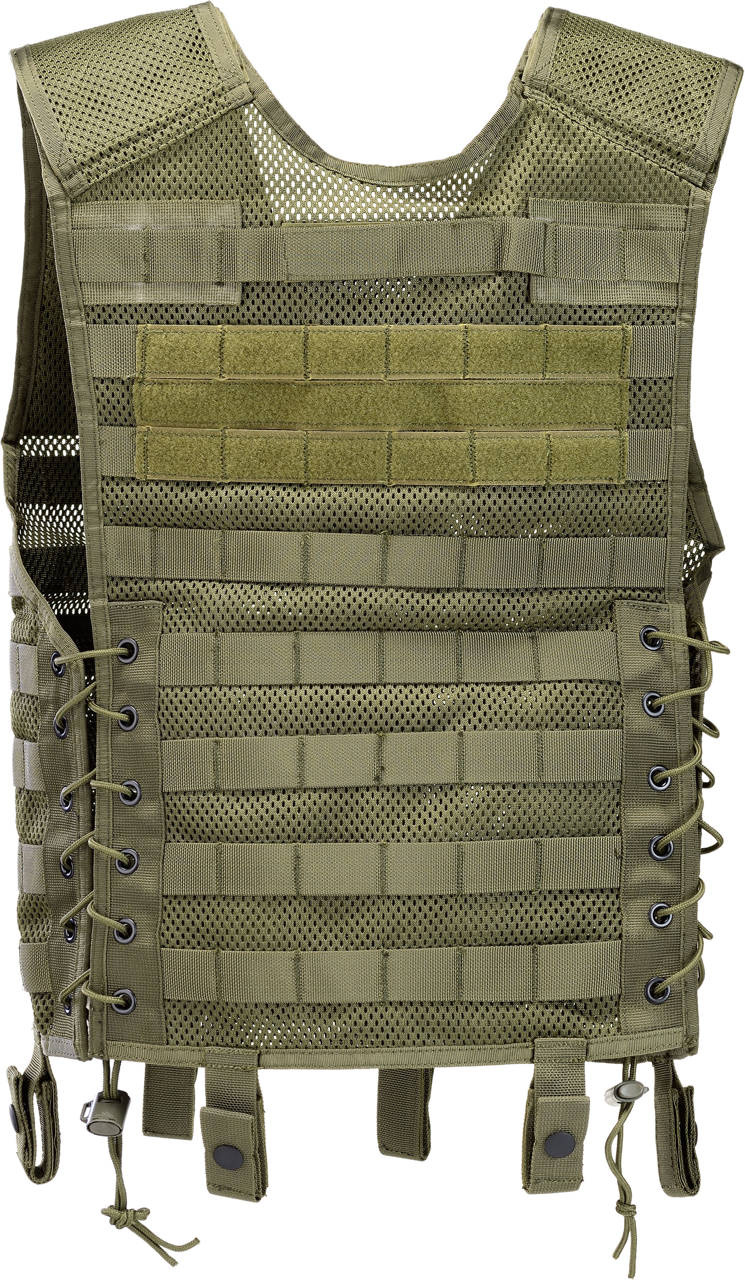 TACTICAL MOLLE ARMOUR, ARMOR VEST DEFCON 5® OD GREEN OD Green