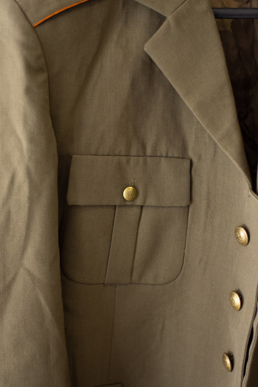 Uniform jacket Romanian military surplus Khaki Used Military
