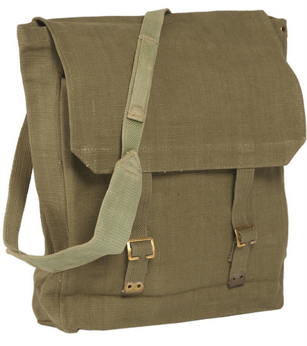  British OD M37 Large Pack W. Strap Used 