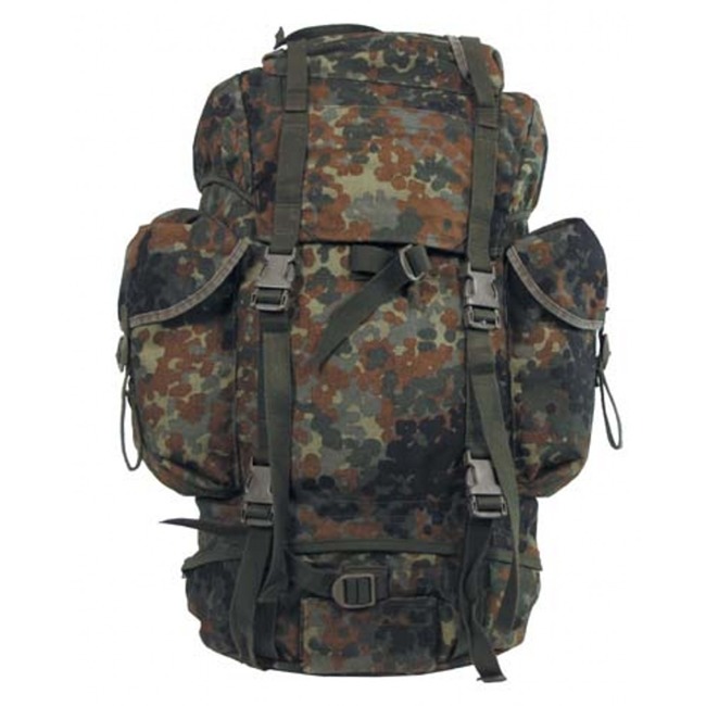 BW Backpack, new model, BW camo, used