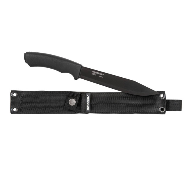 FIXED BLADE KNIFE - PATHFINDER - CARBON STEEL - MORAKNIV® - BLACK