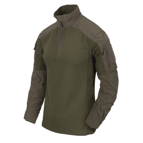 MCDU COMBAT SHIRT - NYCO RIPSTOP - RAL 7013/OLIVE GREEN - HELIKON