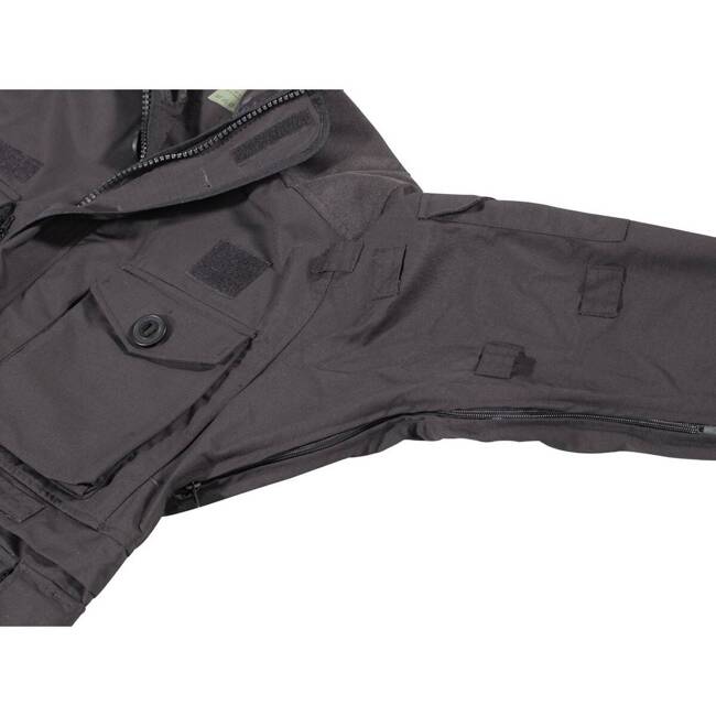 MFH commando jacket black Rip-Stop