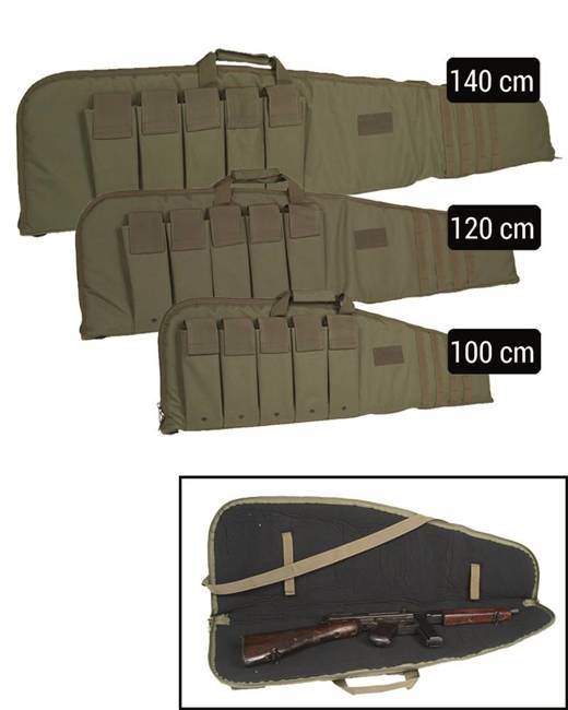 OD 100 CM RIFLE CASE WITH STRAP