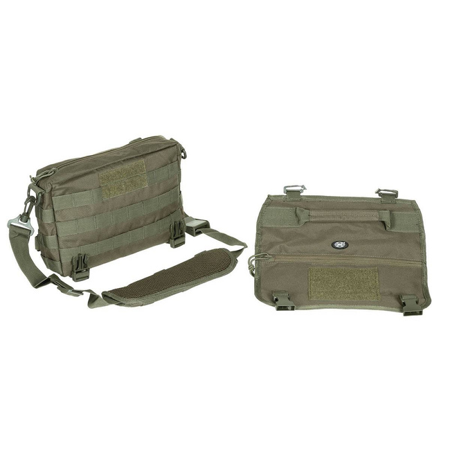 Shoulder Bag, small, "MOLLE", OD green Military Tactical \ Bags