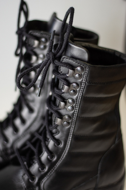 TACTICAL BOOTS - EXTREME EVOLUTION - LEATHER - BLACK