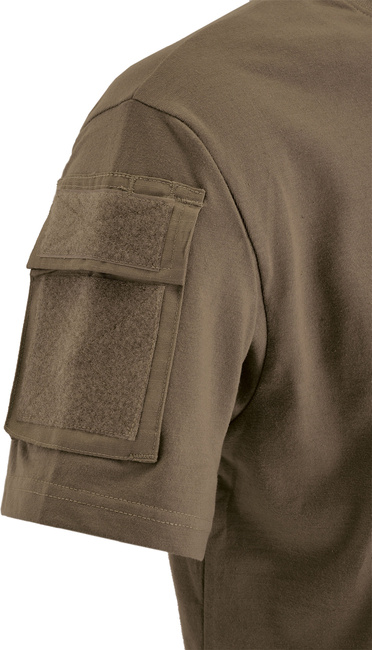 TACTICAL T-SHIRT WITH POCKETS - DEFCON 5® - COYOTE BROWN