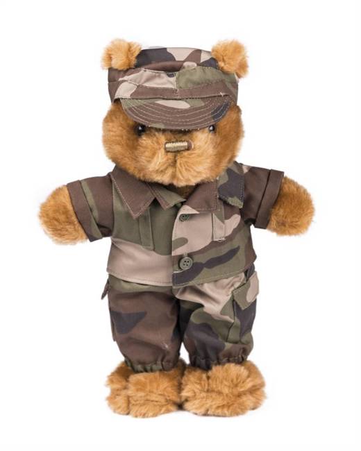 TEDDY BEAR CLOTHES - SMALL - CCE CAMO