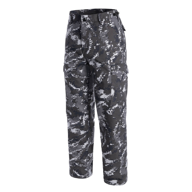 US RANGER FIELD PANTS - BDU STYLE - BLACK DIGITAL