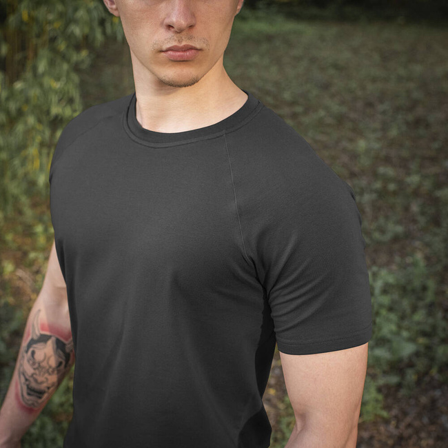 PÓLÓ RAGLAN 93/7 - FEKETE - M-TAC