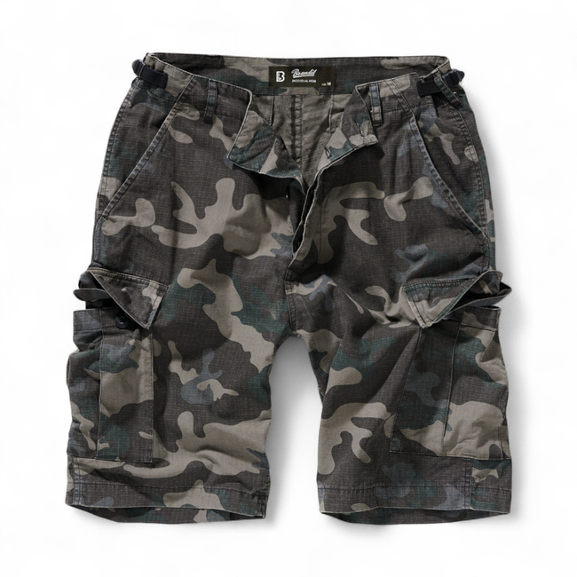 BDU Ripstop Shorts - Dark Camo - Brandit