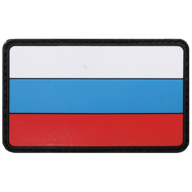 Velcro Patch, "Russia", 3D, size: 8 x 5 cm