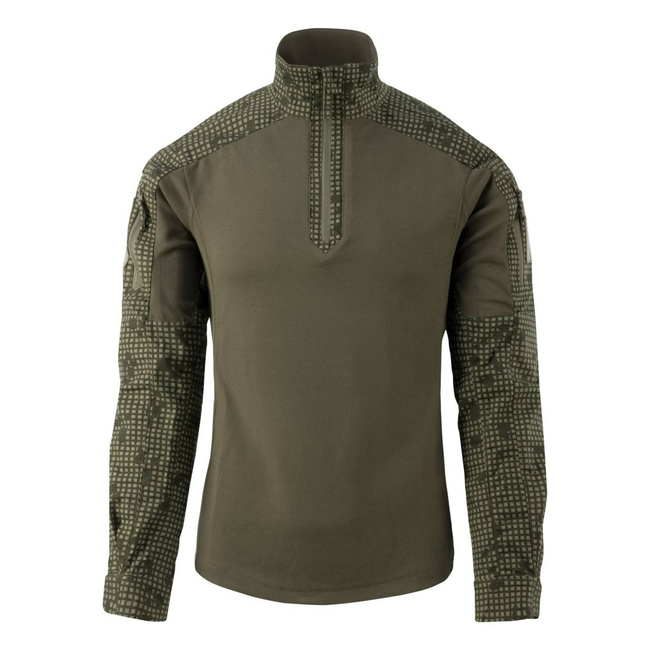 MCDU COMBAT SHIRT - TIGER STRIPE/OLIVE GREEN - HELIKON