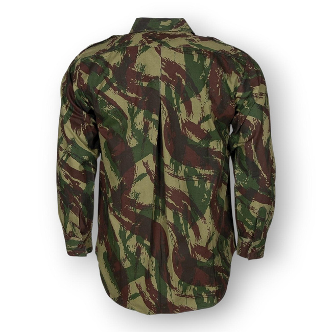 Long Sleeve Shirt – Portuguese Army Military Surplus – Lizard Camouflage – Like New