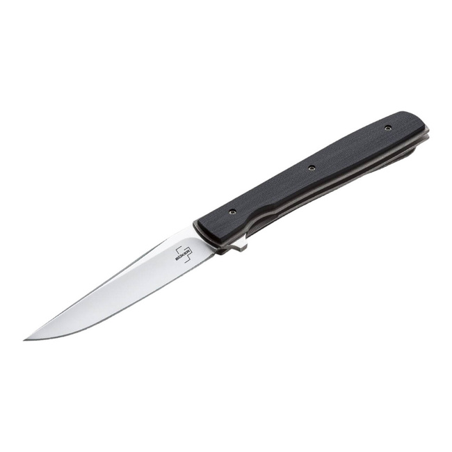 HORGÁSZKÉS URBAN TRAPPER G10 - FEKETE - BOKER PLUS
