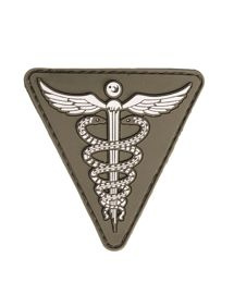 OD PVC MEDICAL 3D PATCH W. HOOK&LOOP CLOSURE