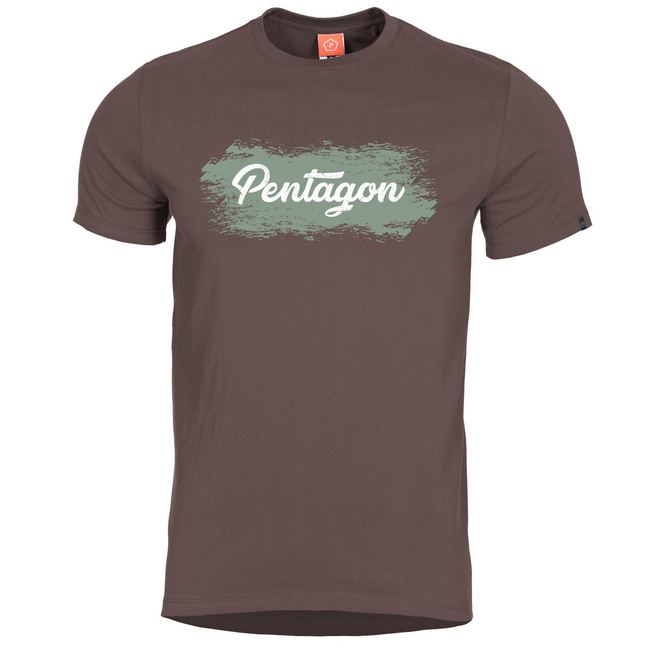 T-Shirt GRUNGE brown