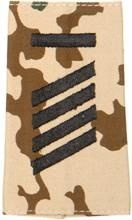EMBLÉMA - GERMAN ARMY TROPICAL CAMO/BLACK SHOULDER LOOPS ´STABSGEFREITER UA´