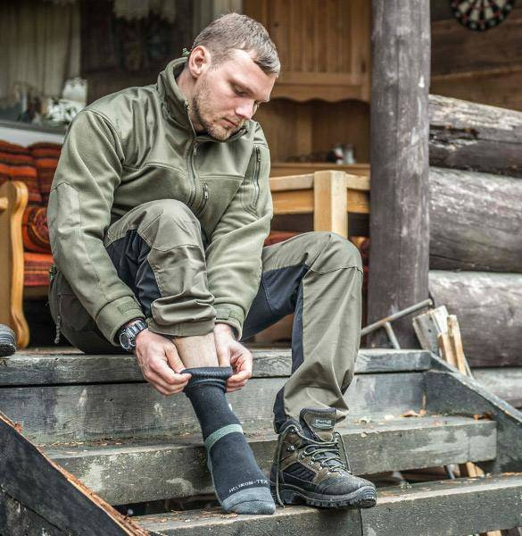 ZOKNI MEDIUMWEIGHT - Helikon-Tex® - FEKETE