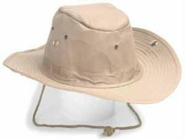 BUSH HAT US KHAKI