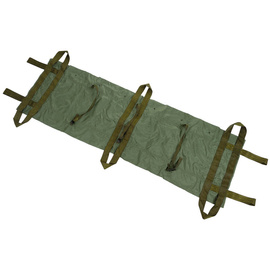 Lightweight Hanging Stretcher - Hammock Stretcher - OD Green - Dutch Army Military Surplus - Used / Collector’s Item
