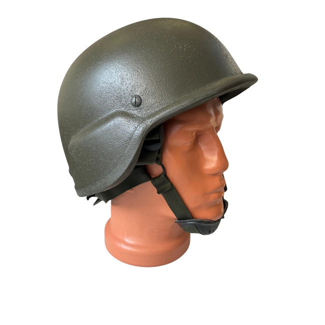 Ballistic Protection Helmet - Kevlar - Romanian Armed Forces Military Surplus - Olive Drab Green - Like New