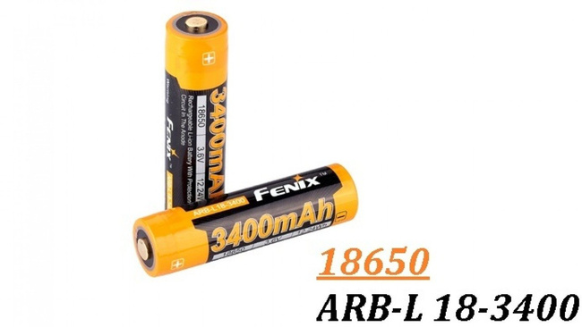 18650 Phoenix - 3400mAh - Tölthető akkumulátor - ARB-L 18-3400