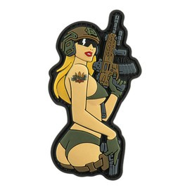 JELVÉNY TACTICAL GIRL SZŐKE ?4 PVC - SZÍNES - M-TAC