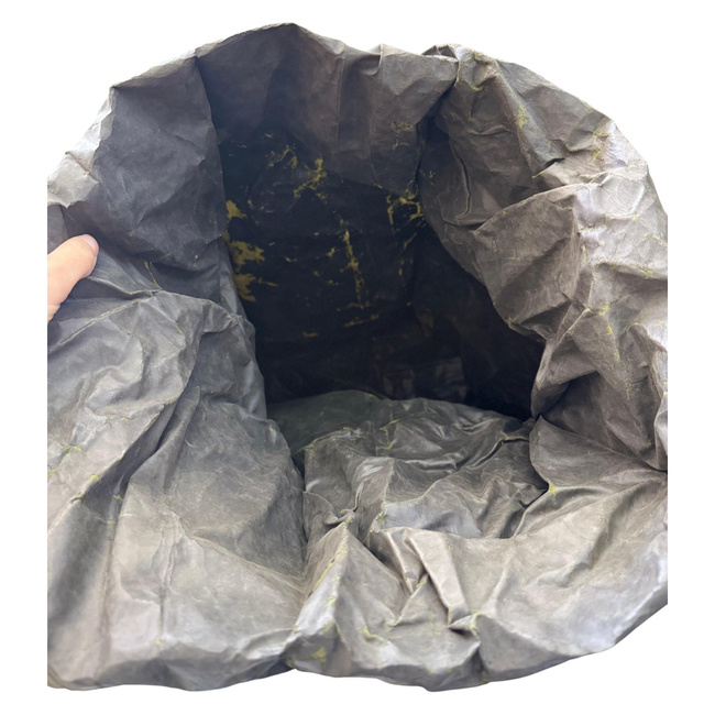 Vízálló ruhazsák - 40 cm x 76 cm - Amerikai hadsereg katonai felesleg - OD zöld - Használt - Hibás 