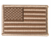 Us Desert Fabric Nation.insignia W.hook&loop Clos. Lg