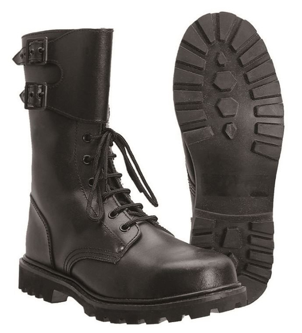 FRENCH ACTION LEATHER COMBAT BOOTS