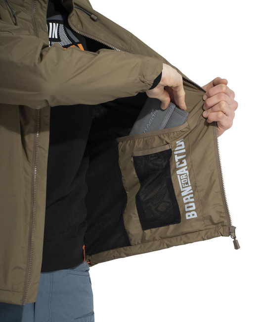 JACKET - "ANEMOS WINDBREAKER" - PENTAGON® - CINDER GREY