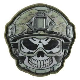 JELVÉNY 3D EMOJI NR. 2 PVC - OLIVE - M-TAC