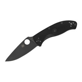Spyderco Tenacious Lightweight Black Plain zsebkés - Boker
