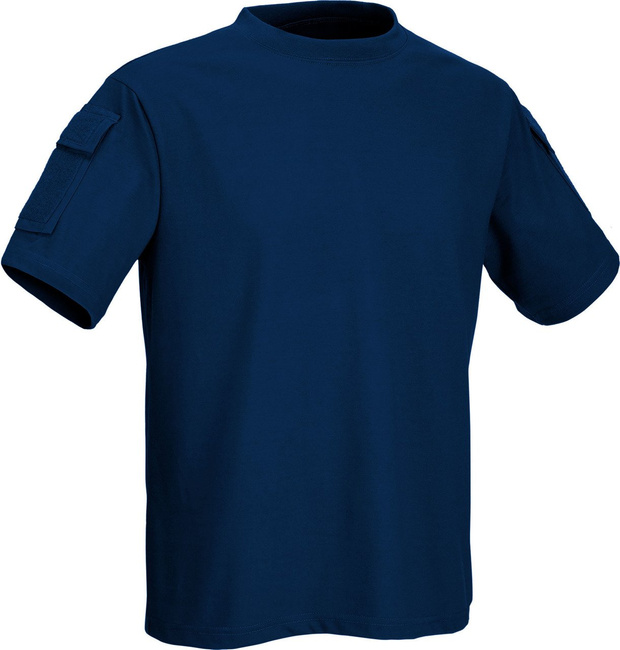 TACTICAL T-SHIRT WITH POCKETS - DEFCON 5 - NAVY BLUE