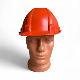 Védősisak – Katonai Surplus – Román Hadsereg – Narancssárga – Jó Állapotban