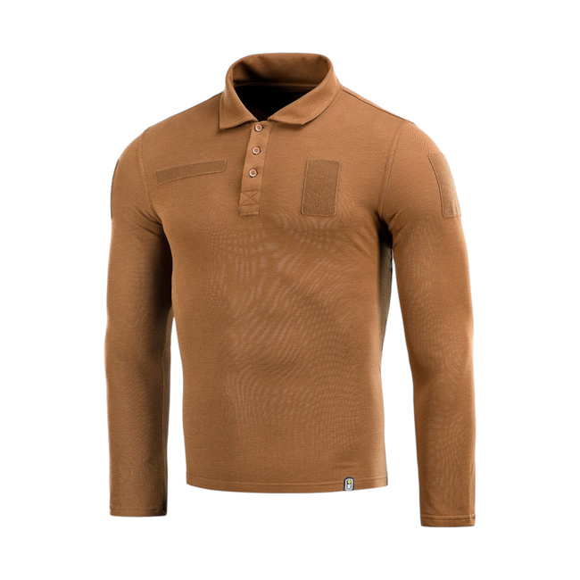 PÓLÓ TAKTIKAI ING HOSSZÚ UJJÚ 65/35 - BARNA- M-TAC