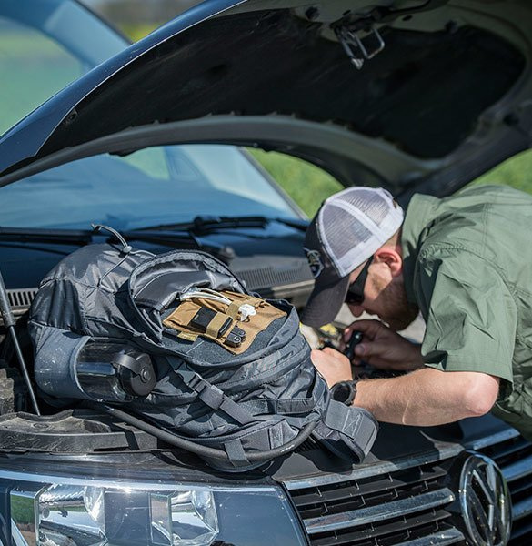 HÁTIZSÁK - EDC LITE® - 21 L - Helikon-Tex® - ADAPTÍV ZÖLD