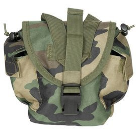 Táska, tartó üveg "Molle" - woodland