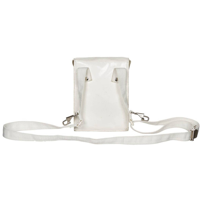 PVC dokumentumtáska - osztrák hadsereg feleslege - Fehér - Használt