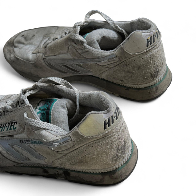 SPORTCIPŐ - HI TEC - SILVER SHADOW - KATONAI TÖBBLET BRIT HADSEREG - FEHÉR - HASZNÁLT