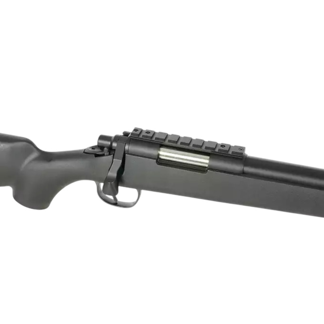 REPLIKA AIRSOFT MESTERLÖVÉSZ PUSKA - FRISSÍTETT VÁLTOZAT - 450 FPS - FEKETE - WELL - MB03AE