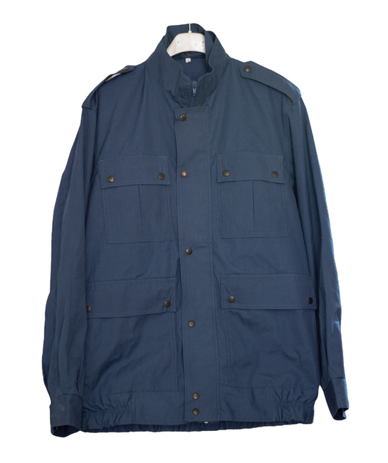 Cadet`s Jacket - Romanian Army - Military Surplus - Blue - Like new