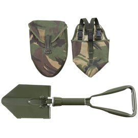 BW összecsukható ásó, használt tasakkal