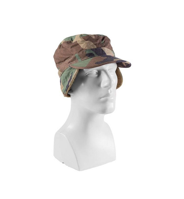 US ORIGINAL BDU CAP - WOODLAND - MILITARY SURPLUS