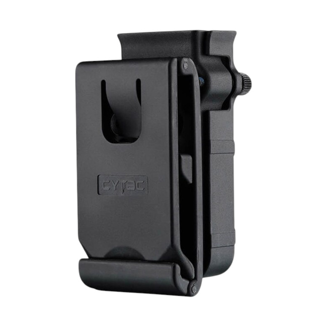 Universal holster for pistol magazine with clip - Polymer - Black - Cytac