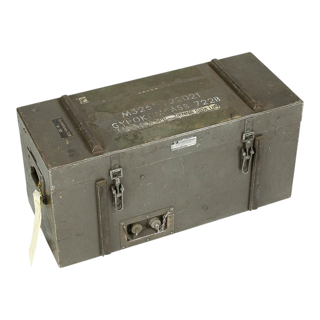 Satt Electronic Giroszkóp - 722B Modell - Trepied Nélkül - Német Katonai Felesleg - Használt / Nem Tesztelt